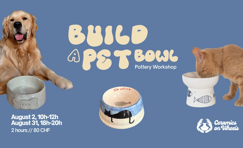 Build A Pet Bowl - Pottery Workshop Tickets