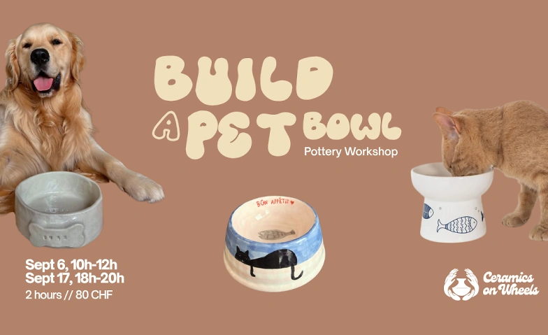 Build A Pet Bowl - Pottery Workshop Tickets