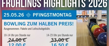 Event-Image for 'Pfingstmontag: Bowling zum halben Preis!'