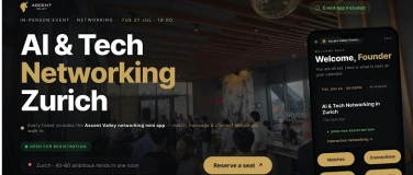 Event-Image for 'AI & Tech Networking Event in Zurich by Ascent Valley'