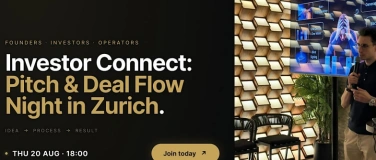 Event-Image for 'Investor Connect: Pitch & Deal Flow Night  Zurich'