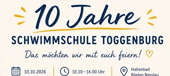 Organisateur de 10 Jahre Schwimmschule Toggenburg