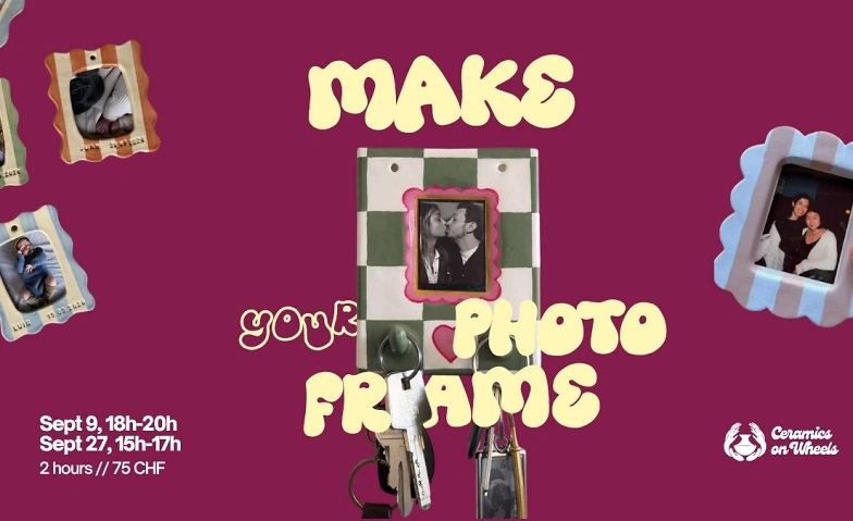 Make Your Photo Frame - Pottery Workshop