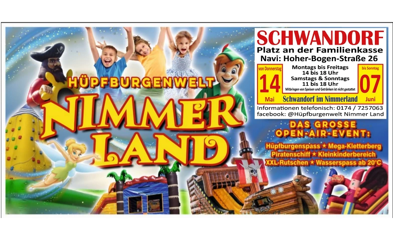 Event-Image for 'H&uuml;pfburgenwelt Nimmerland'