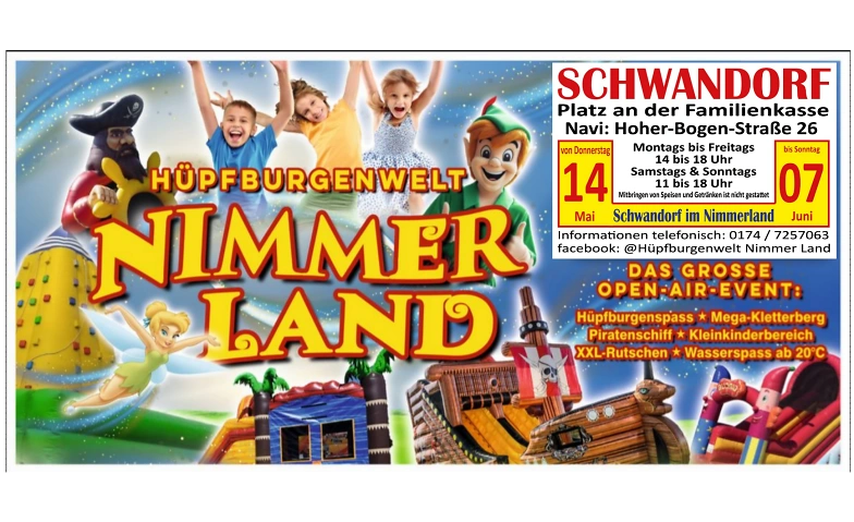 Event-Image for 'H&uuml;pfburgenwelt Nimmerland'
