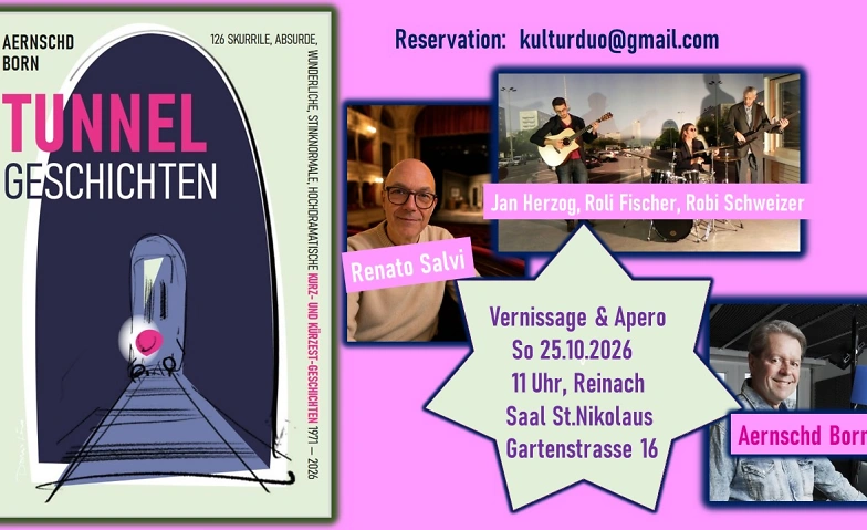 Buch- Vernissage von Aernschd Born