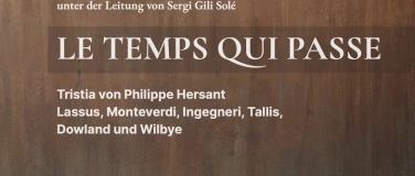 Event-Image for 'Le temps qui passe &ndash; Herbstkonzert des Kammerchors Sono 97'