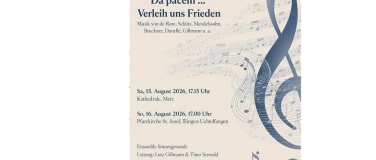 Event-Image for 'Da pacem &hellip; Verleih   -  Sommerkonzert "Ensemble Stimmgewand"'
