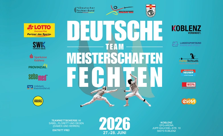Deutsche Mannschaftsmeisterschaften Fechten 2026