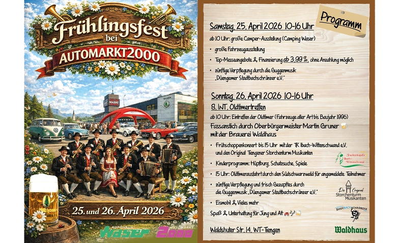 Frühlingsfest mit Camper Ausstellung und Oldtimertreffen