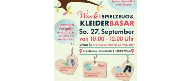 Event-Image for 'Waaler Spielzeug- & Kleiderbasar'