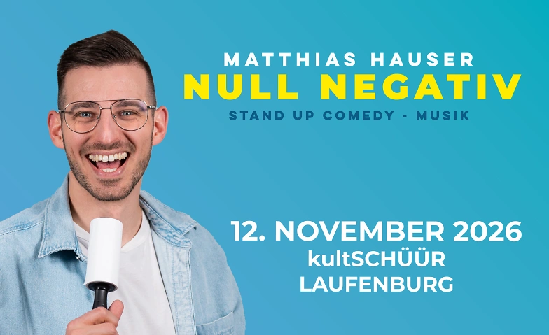MATTHIAS HAUSER - COMEDY - "NULL NEGATIV"