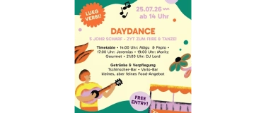 Event-Image for 'Piazza Daydance - 5 Jahre Tschinscher'