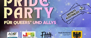 Event-Image for 'Pride Party - f&uuml;r Queers* und Allys'