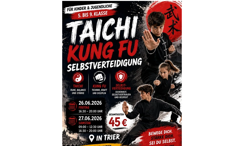 Event-Image for 'TAI CHI SOMMER-INTENSIVWORKSHOP IN TRIER'