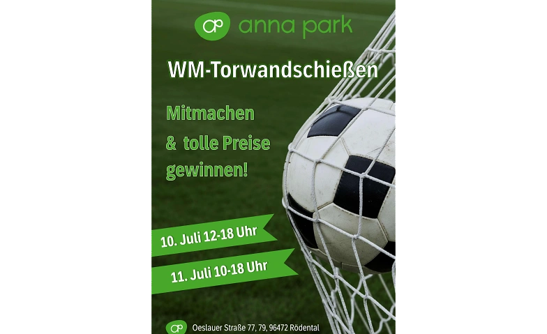 Anna Park im Fußballfieber: WM-Torwandschießen in Rödental