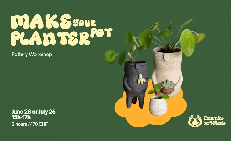 Make Your Planter Pot - Pottery Workshop Tickets