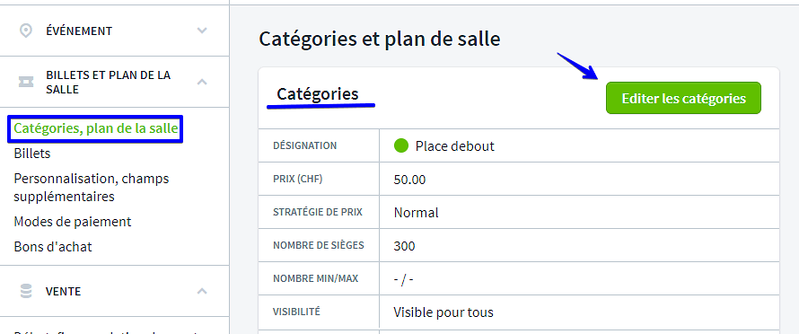 points de contr&ocirc;le