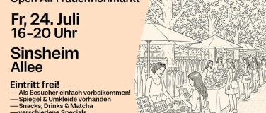 Event-Image for 'Open Air Frauenflohmarkt! Fr, 24. Juli Sinsheim Allee'