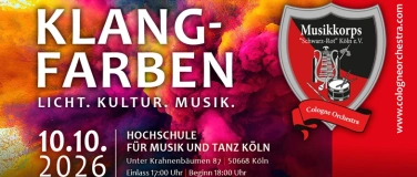 Event-Image for 'Jahreskonzert Musikkorps "Schwarz-Rot" K&ouml;ln - Klangfarben'