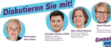 Event-Image for 'Podiumsdiskussion mit Anne Rabe zur Pflege'