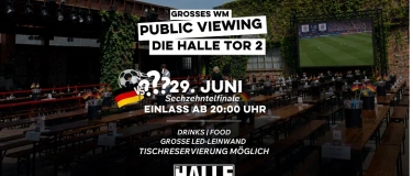 Event-Image for 'Public Viewing Fu&szlig;ball-WM: Deutschland Sechzehntelfinale'