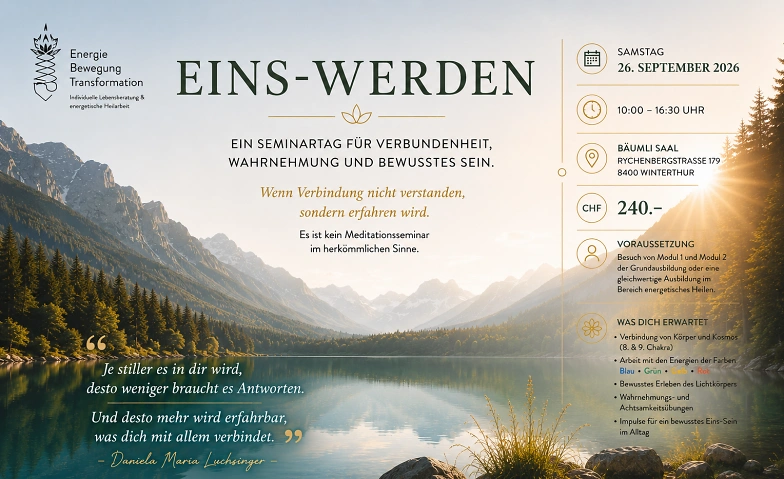 Seminar Eins-Werden