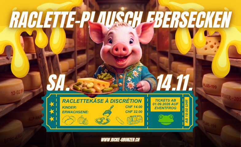 Raclette-Plausch à discrétion