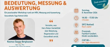 Event-Image for 'Herz-Raten-Variabilit&auml;t &ndash; Bedeutung, Messung & Auswertung'