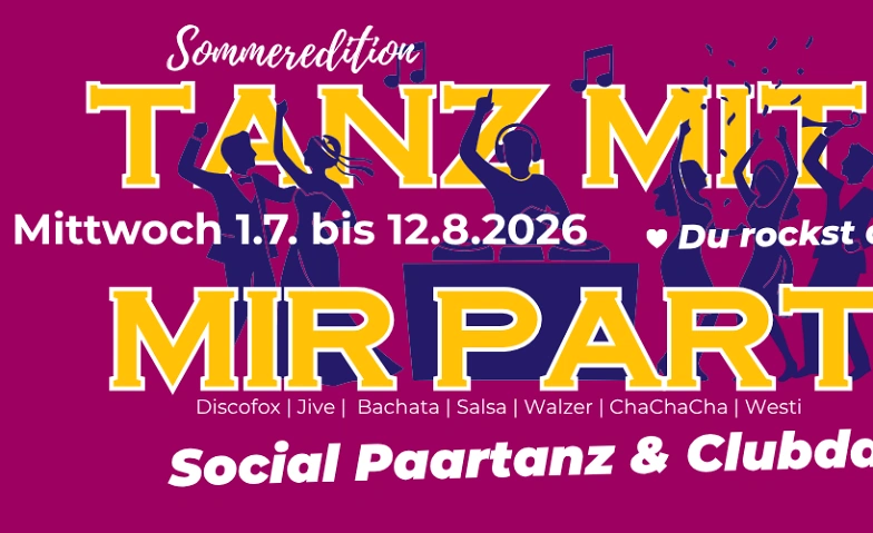 Event-Image for 'Tanz mit mir Party - Summeredition 2026'