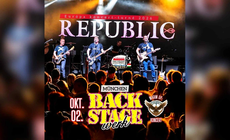 Republic - Európa Koncert-Turné 2026