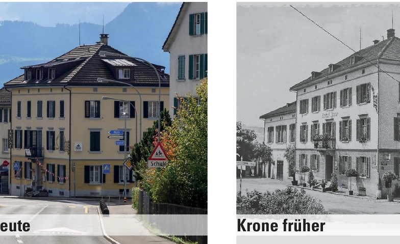 Dorfwanderung Hombrechtikon - heute und vor 150 Jahren