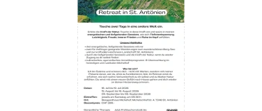 Event-Image for 'Retreat in St. Ant&ouml;nien'