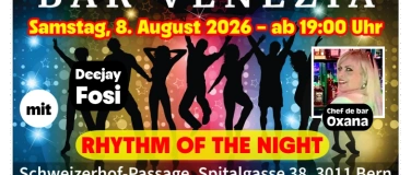 Event-Image for 'Rhythm of the Night mit Deejay Fosi'