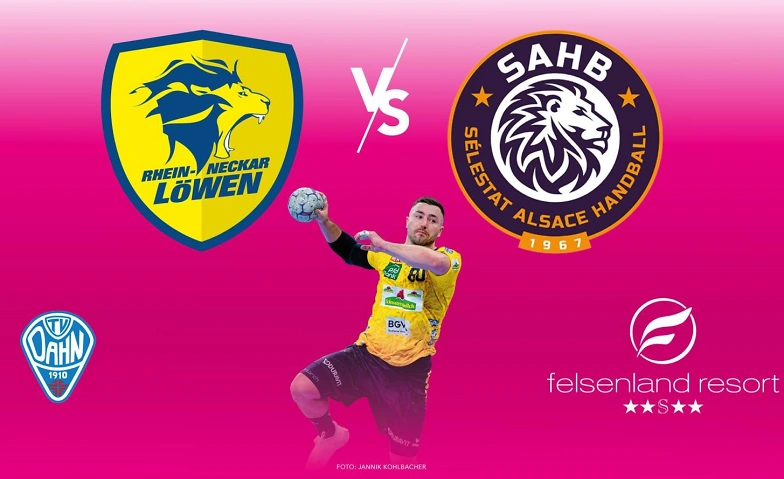 Handballspiel Rhein-Neckar Löwen - Sélestat AHB