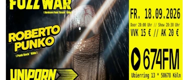Event-Image for 'Roberto Punko & Uniporn & Fuzz War'