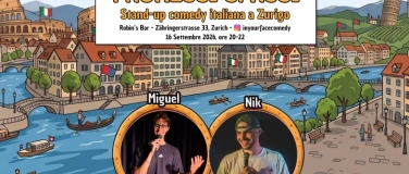 Event-Image for 'PROMESSI SPASSI - Stand-up comedy italiana a Zurigo'