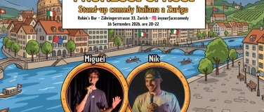 Event-Image for 'PROMESSI SPASSI - Stand-up comedy italiana a Zurigo'