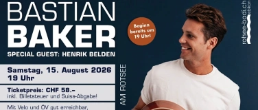Event-Image for 'Bastian Baker - Special Guest Henrik Belden'