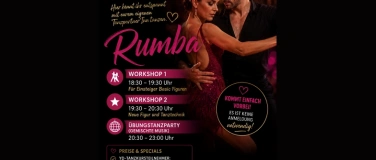 Event-Image for 'RUMBA Workshops & &Uuml;bungstanzparty (gemischte Musik)'