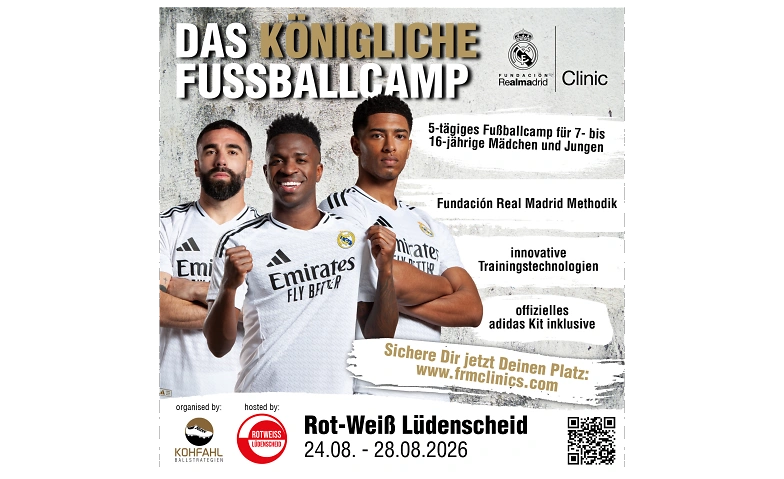 Fundación Real Madrid Fußballcamp in Lüdenscheid