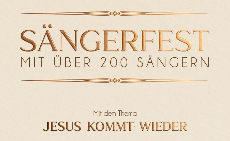 Christliches Sängerfest