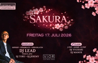 Event-Image for 'Sakura pres. DJ LEAD from Tokyo'