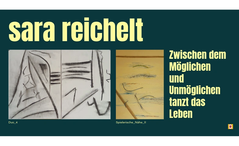 Vernissage der Ausstellung mit Bildern von sara reichelt