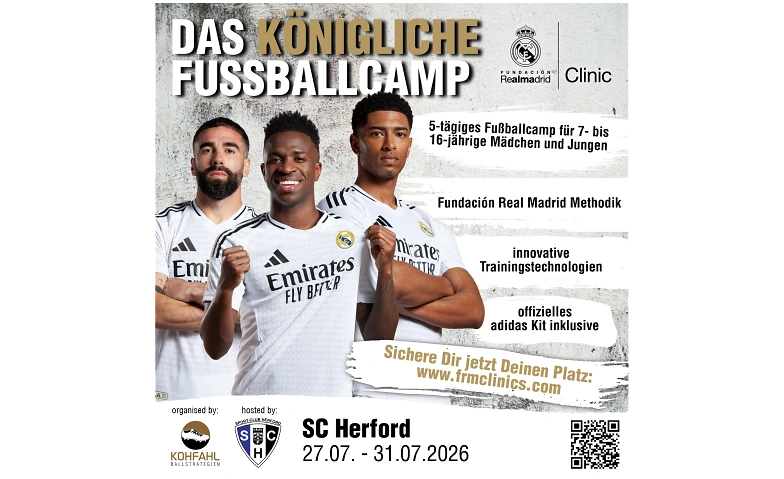 Fundación Real Madrid Fußballcamp in Herford