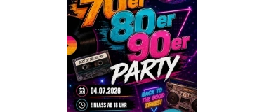 Event-Image for 'Schlagerparty 70er, 80er, 90er'