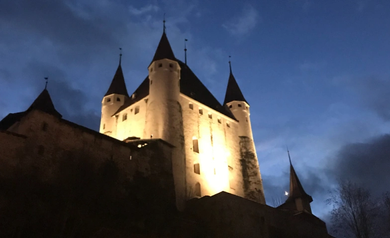 Samichlausbesuch auf dem Schlossberg