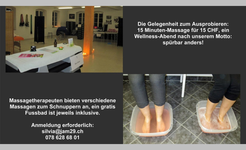 Schnuppermassage