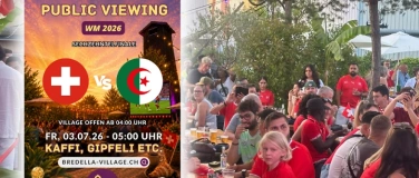 Event-Image for 'WM Public Viewing: Sechzehntelfinale Schweiz vs. Algerien'