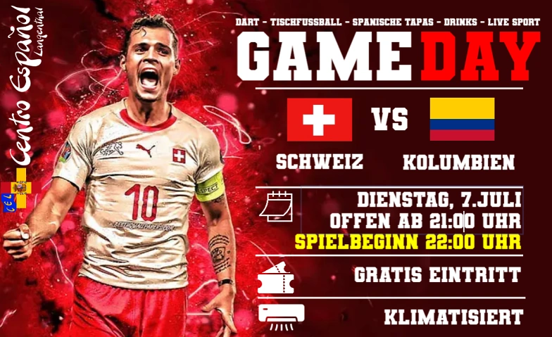 Puplic Viewing / Fussball WM, Schweiz – Kolumbien